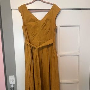 Mustard Dress